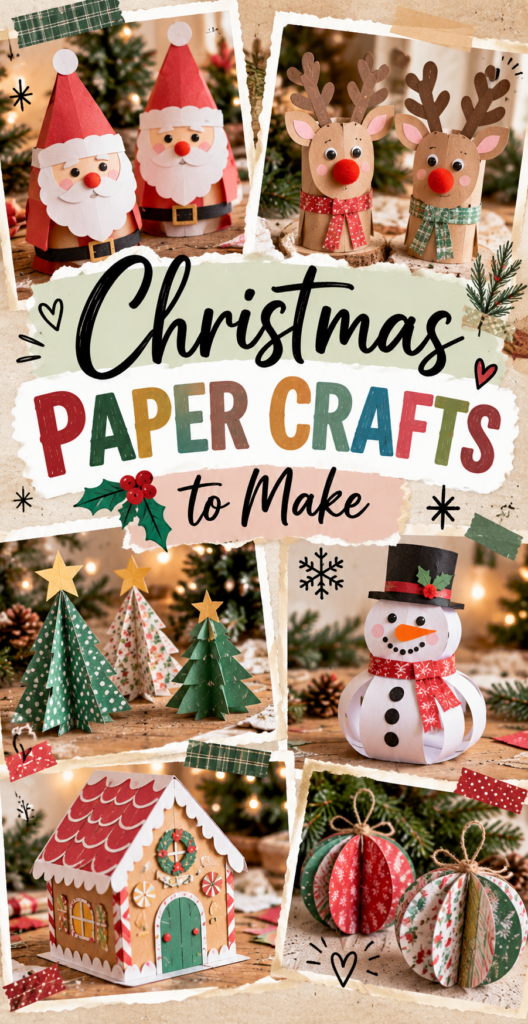 Christmas Paper Crafts to Make