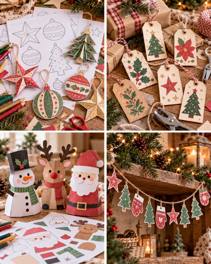 Free Christmas Craft Printables