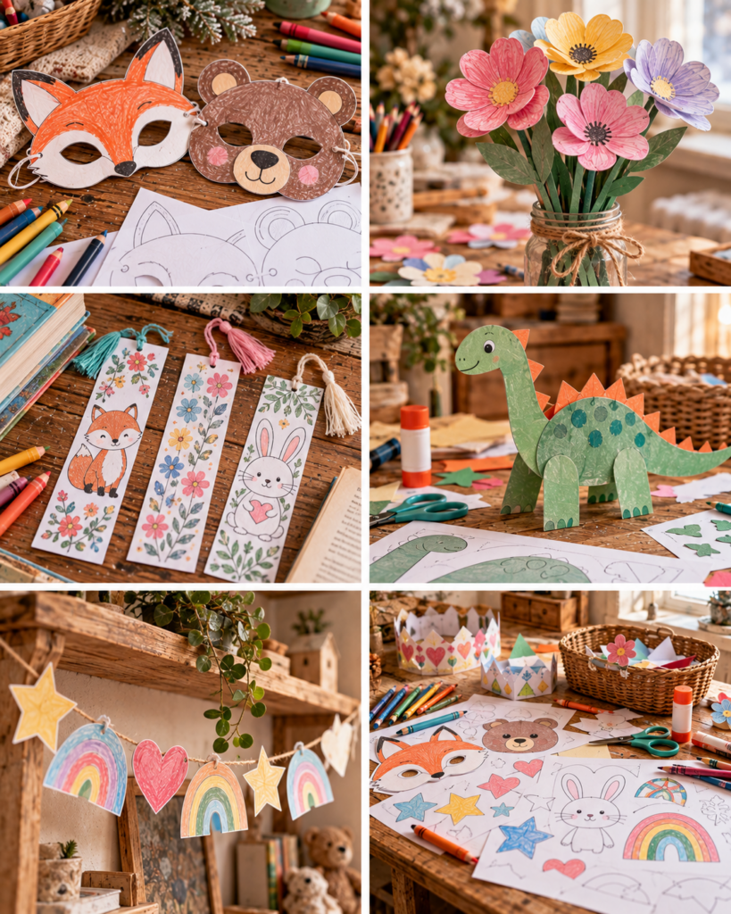 Printable Crafts for Kids