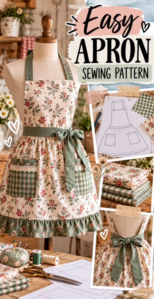 Easy Apron Sewing Pattern