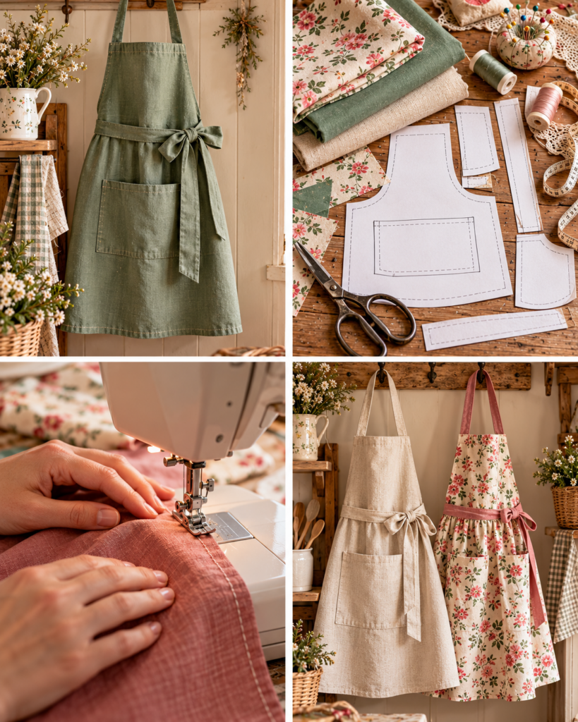 Easy Apron Sewing Pattern