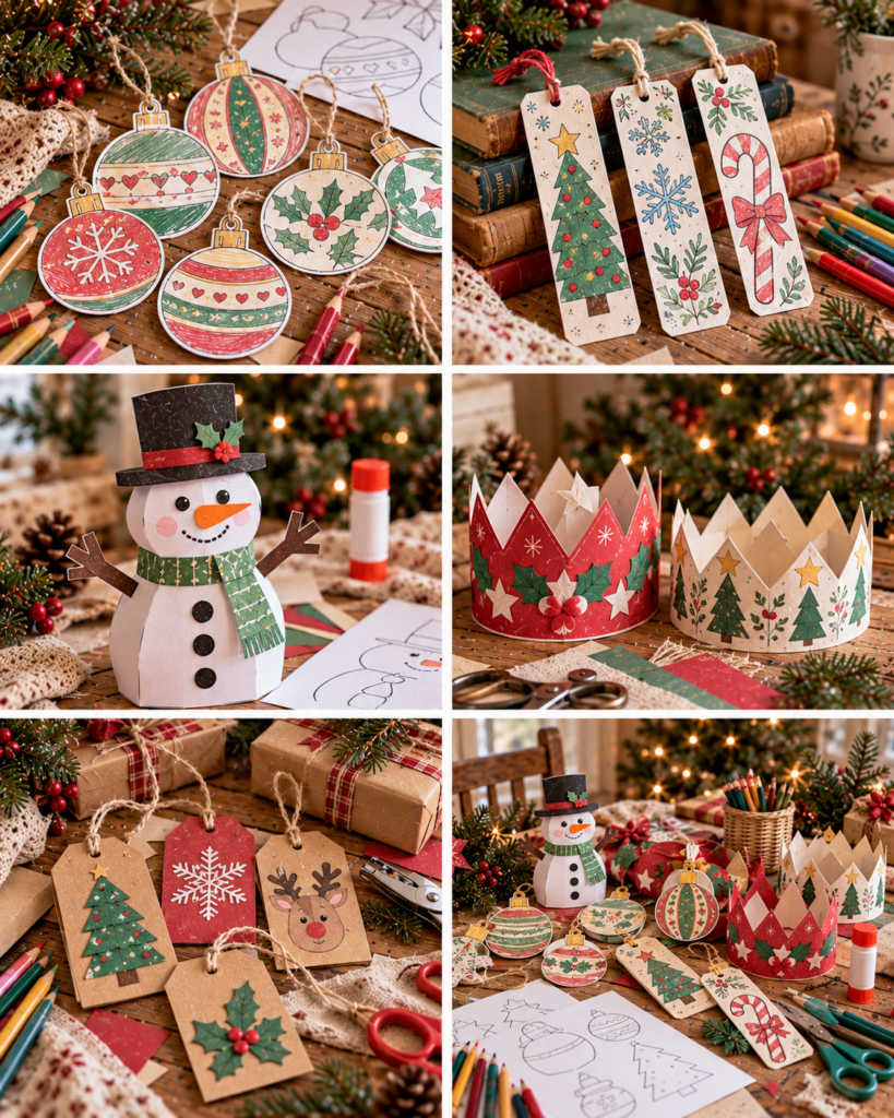 Free Christmas Craft Printables