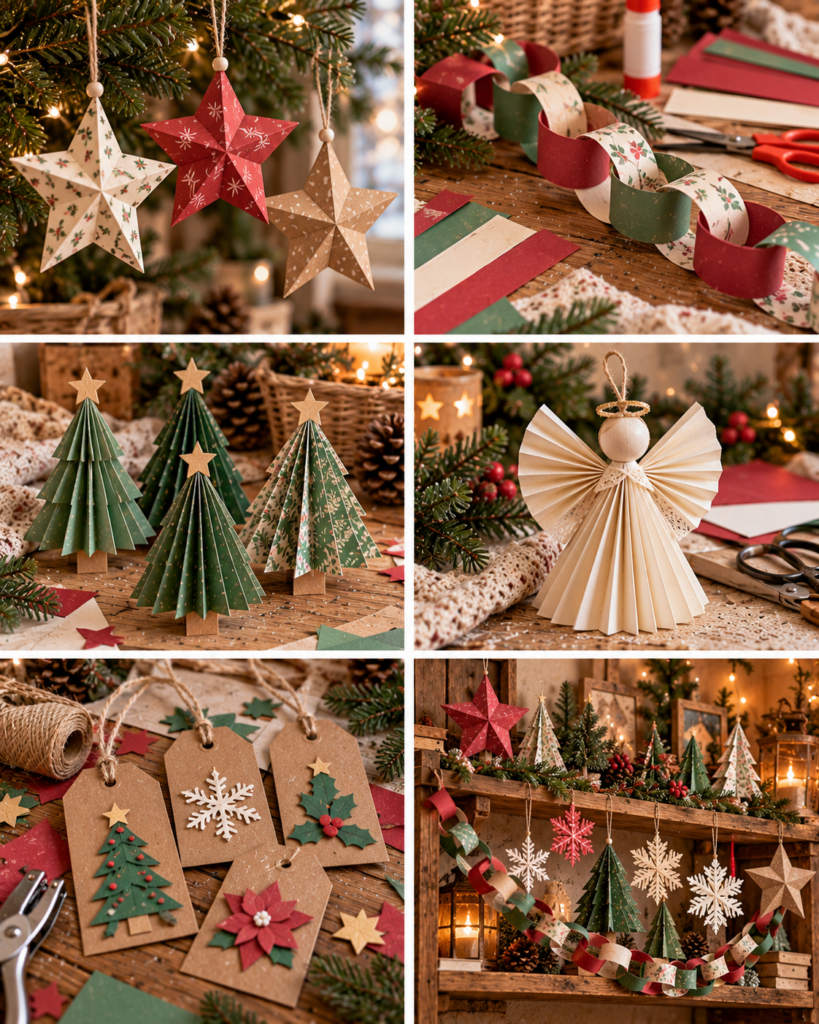 Christmas Paper Crafts to Make