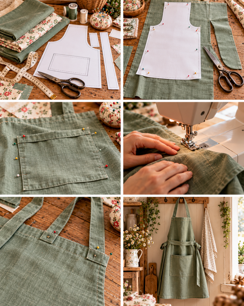 Easy Apron Sewing Pattern